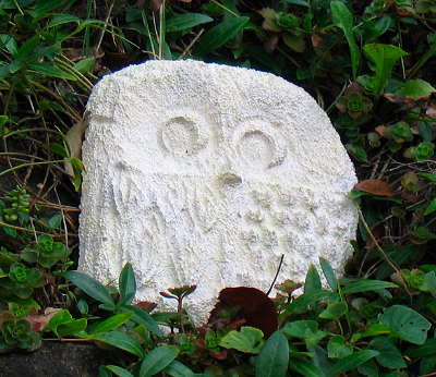 owl garden sculpture